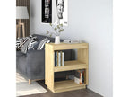 Brown Pine Wood Bookcase, 60 x 35 x 71 cm