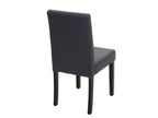 Anthracite Faux Leather Chair