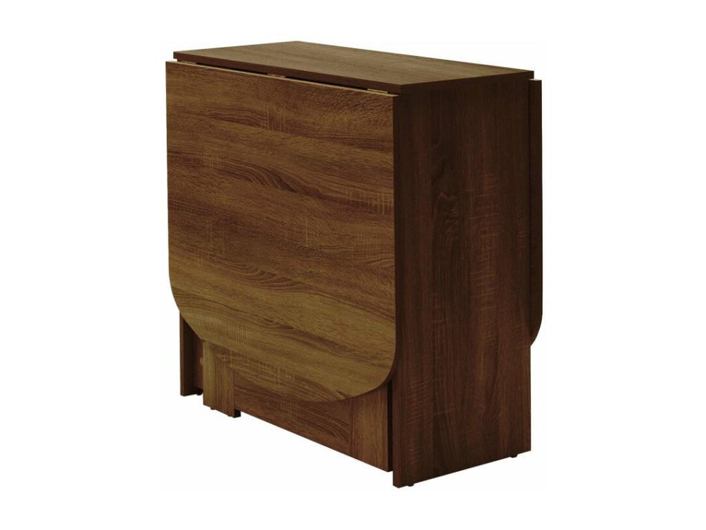 Brown Dining Table, 160 x 80 x 76.5 cm