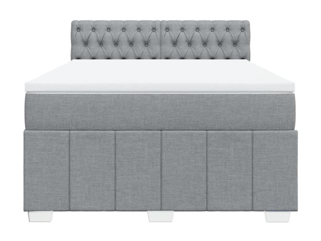 Gray Fabric Mattress, 140 x 190 cm