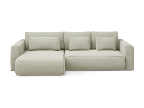 Beige Fabric Sofa Bed