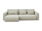 Beige Fabric Sofa Bed