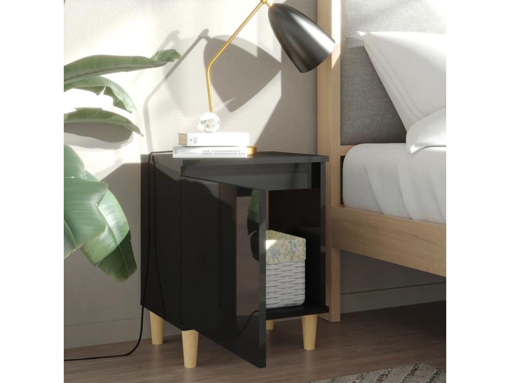 Black Table, 40 x 30 x 50 cm