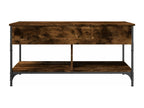 Natural Engineered Wood Coffee Table, 100 x 50 x 50 cm
