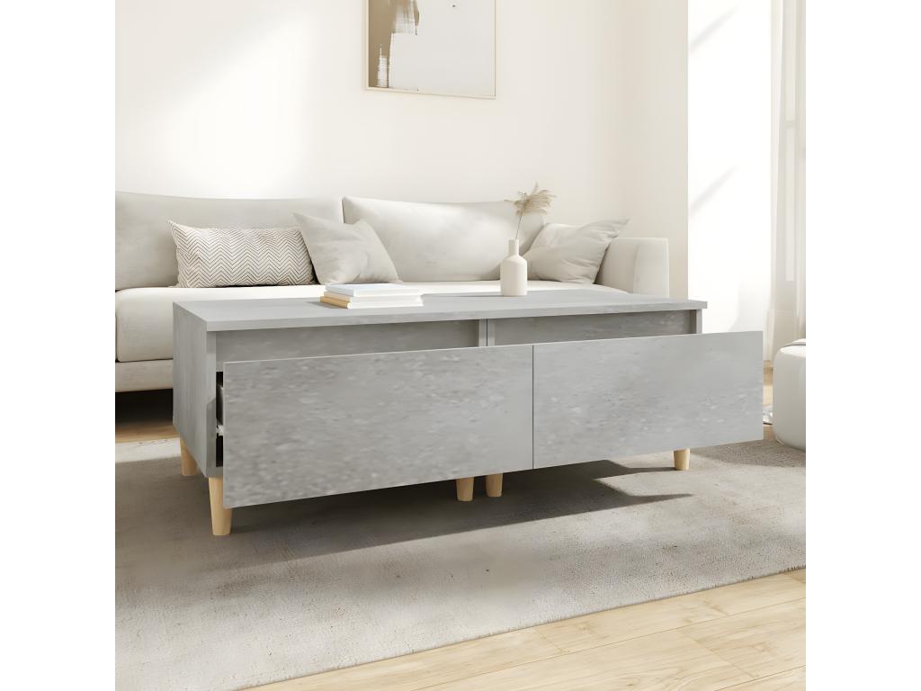 Gray Engineered Wood Home Furniture, 50 x 46 x 35 cm