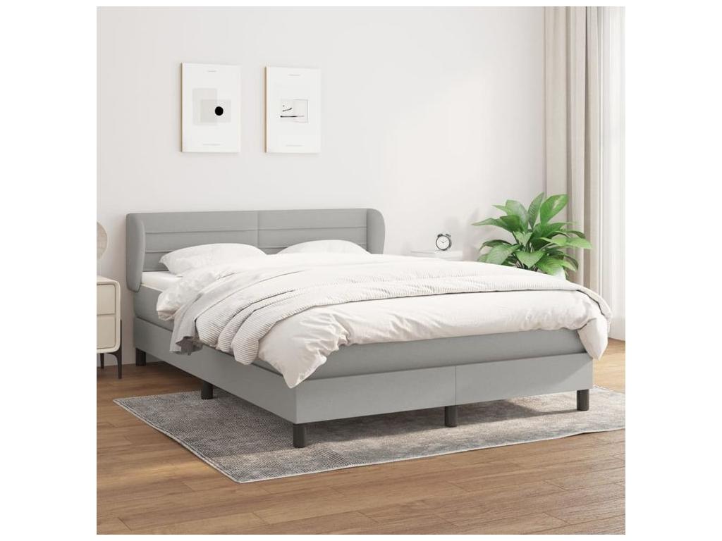 White Fabric Mattress, 140 x 200 cm