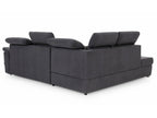 Blue Velvet Sofa Bed