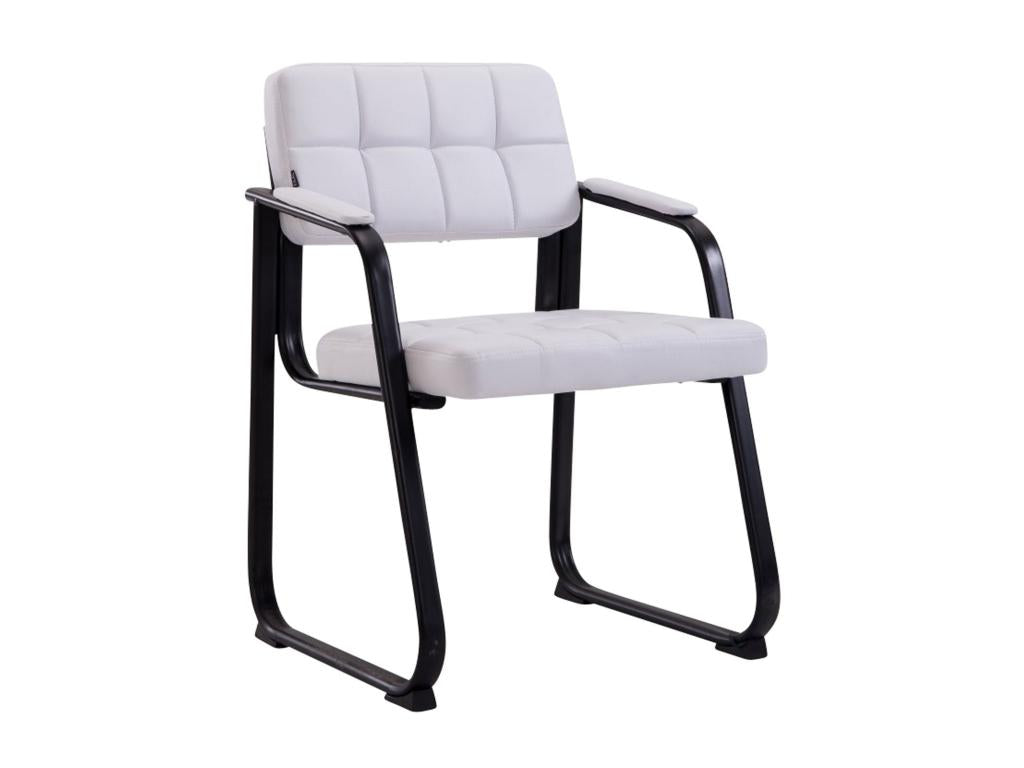 White Accent Chair, 59 x 58 x 84 cm