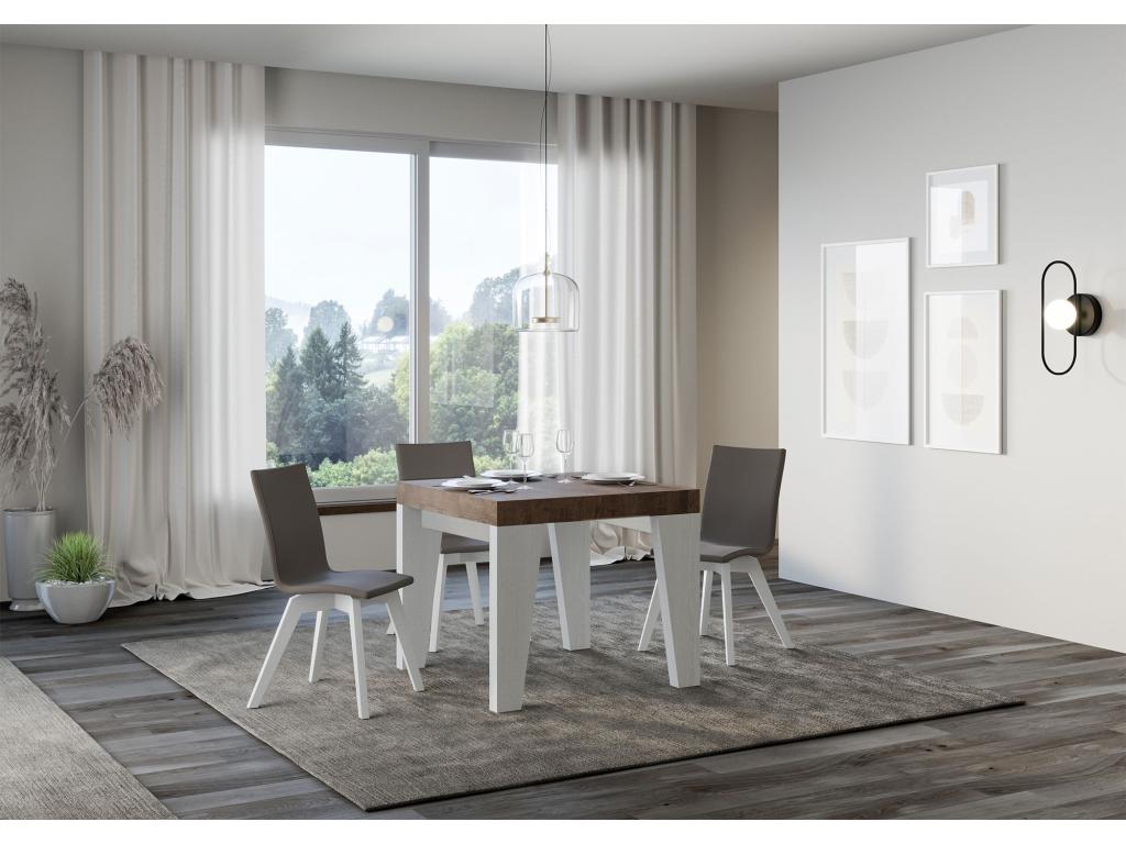 White Table, 90 x 90 cm