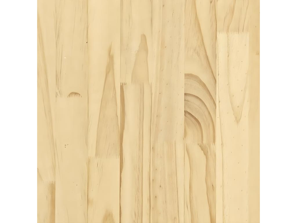 Brown Pine Wood Bookcase, 40 x 30 x 199 cm