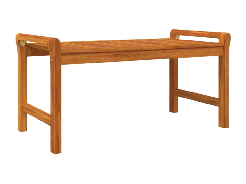 Brown Solid Wood Outdoor Furniture Set