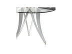 White Glass Table