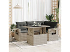 Gray Woven Resin Wicker Outdoor Furniture Set - dlz1766568769591