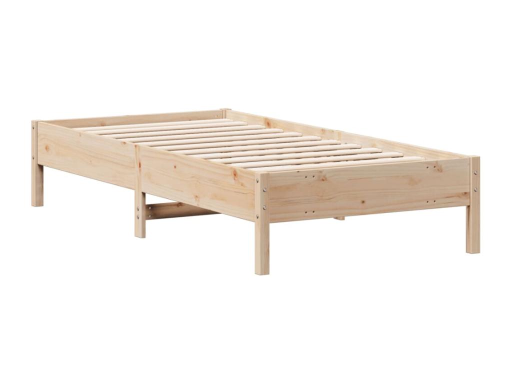 Brown Pine Wood Mattress, 90 x 190 cm