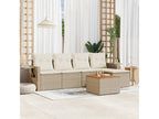 Beige Woven Resin Wicker Outdoor Furniture Set - dlz1766568780348