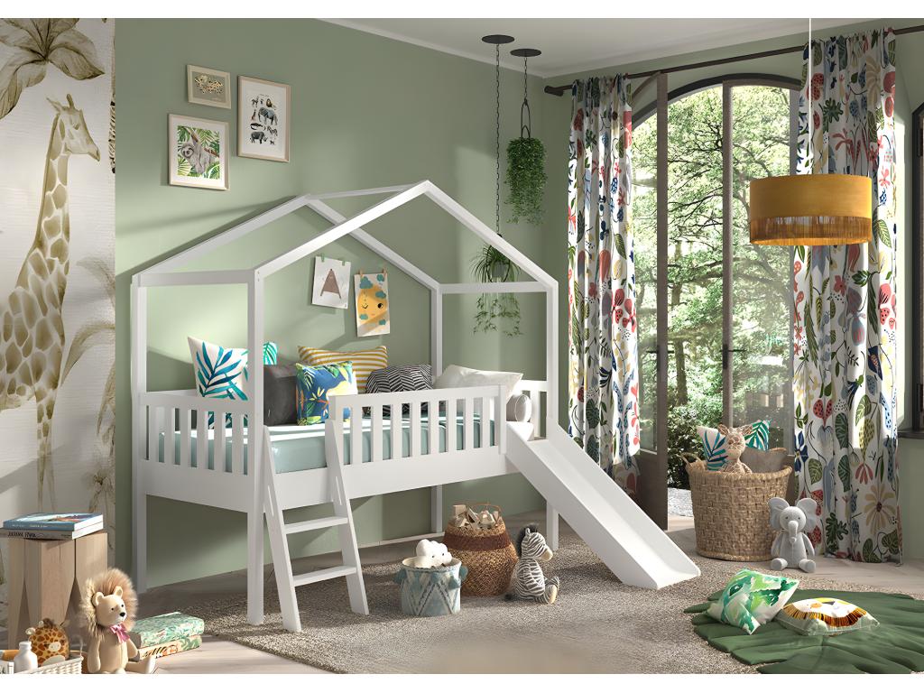 White Bed, 192 x 209 x 202 cm