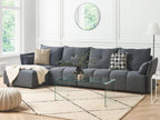 Gray Fabric Sofa