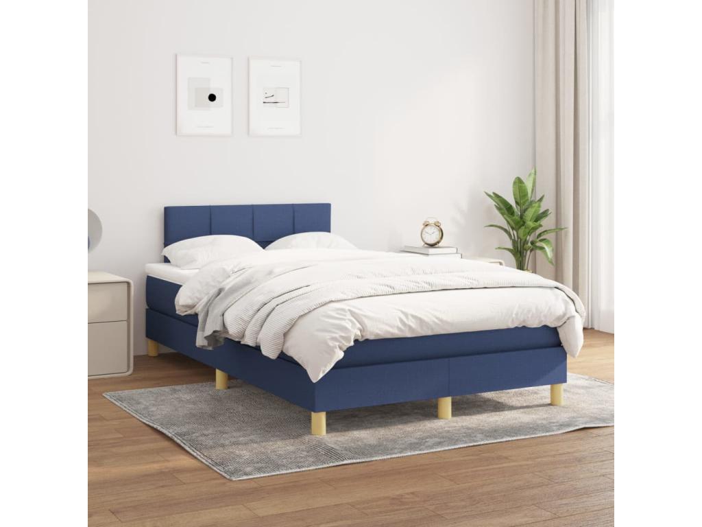Blue Fabric Mattress, 120 x 200 cm
