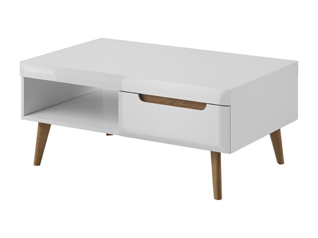 White Coffee Table, 107 x 46 x 67 cm
