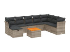 Gray Woven Resin Wicker Outdoor Furniture Set - dlz1766569233759
