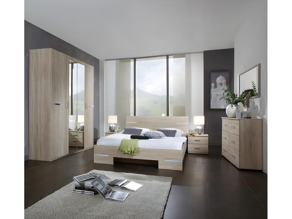 Natural Oak Wood Home Furniture, 140 x 200 cm