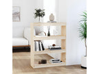 Brown Pine Wood Bookcase, 80 x 30 x 103.5 cm