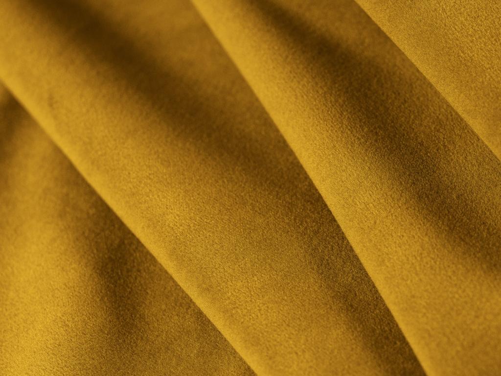 Yellow Velvet Bed, 200 x 8 x 120 cm