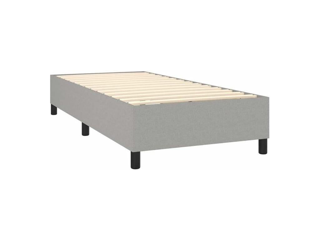 White Fabric Mattress, 80 x 200 cm