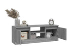 Gray TV Stand, 102 x 30 x 36 cm