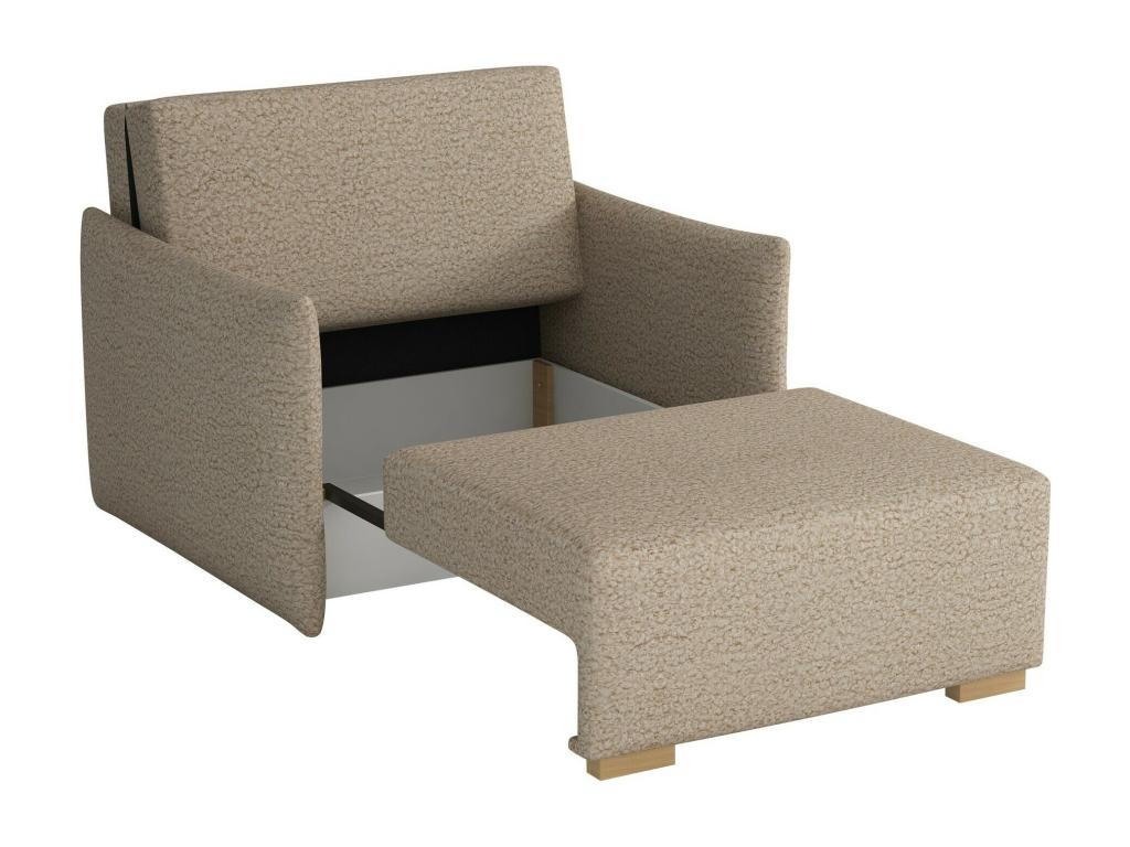 Brown Accent Chair, 85 x 100 x 98 cm