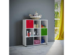 White Bookcase, 3 x 3 cm
