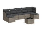 Gray Woven Resin Wicker Outdoor Furniture Set - dlz1766568795179