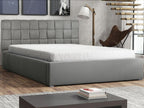 Gray Bed, 180 x 223 x 93 cm