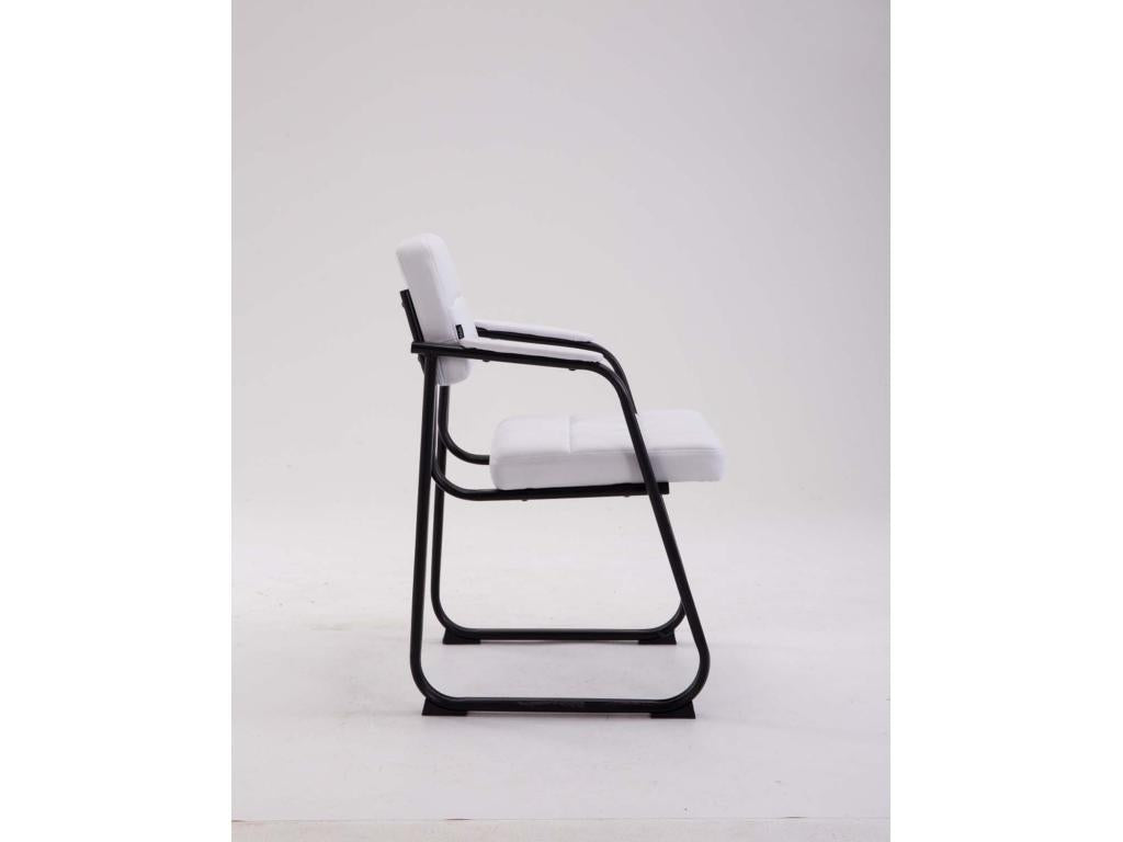 White Accent Chair, 59 x 58 x 84 cm