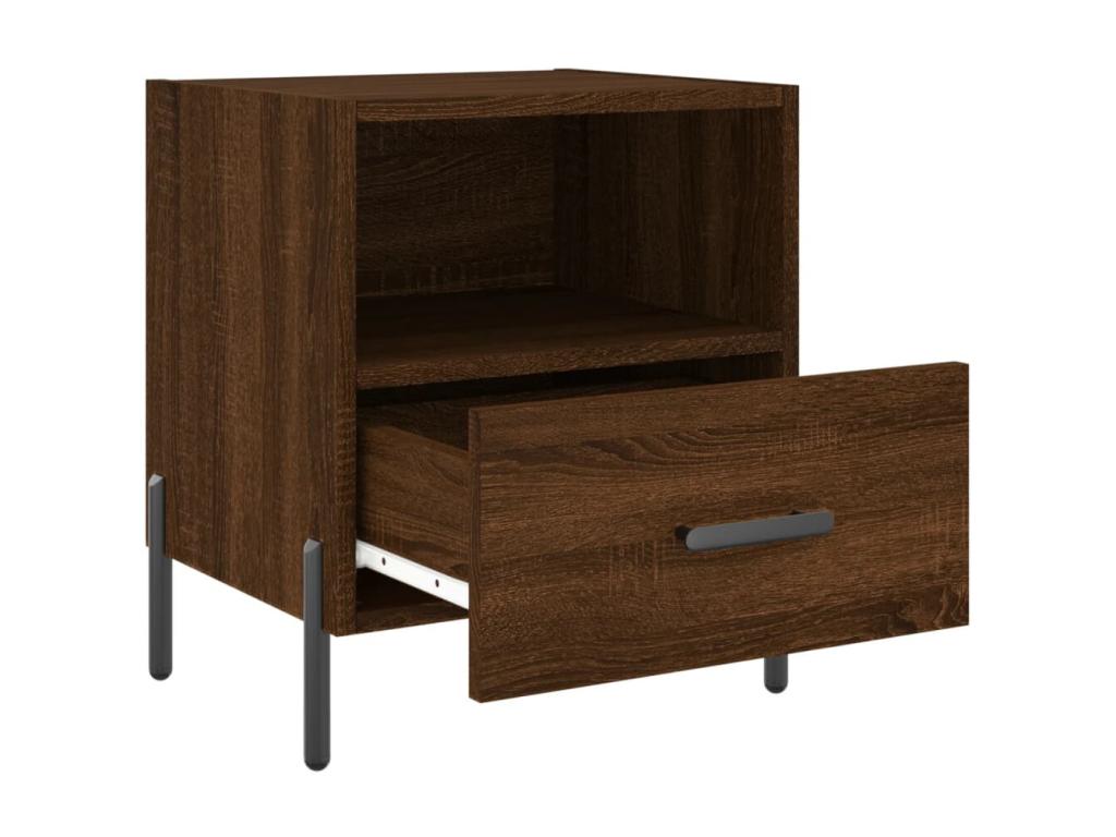 Brown Oak Wood Home Furniture, 40 x 35 x 47.5 cm