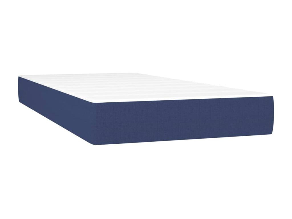 Blue Fabric Mattress, 90 x 200 cm