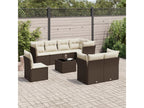 Brown Woven Resin Wicker Outdoor Furniture Set - dlz1766569420818