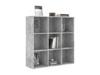 Gray Bookcase, 98 x 30 x 98 cm