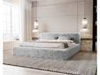 Gray Fabric Bed, 140 x 200 cm - dlz1766568754874