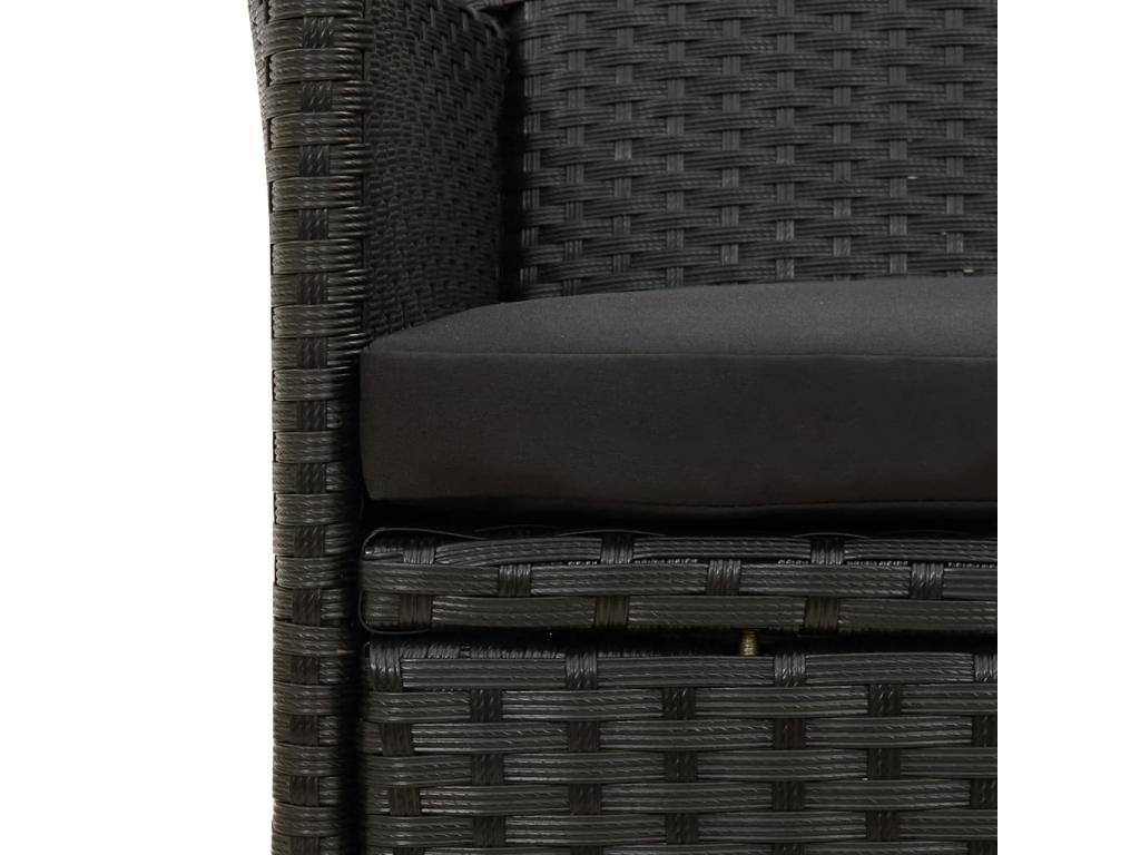 Black Woven Resin Wicker Home Furniture - dlz1766569536385