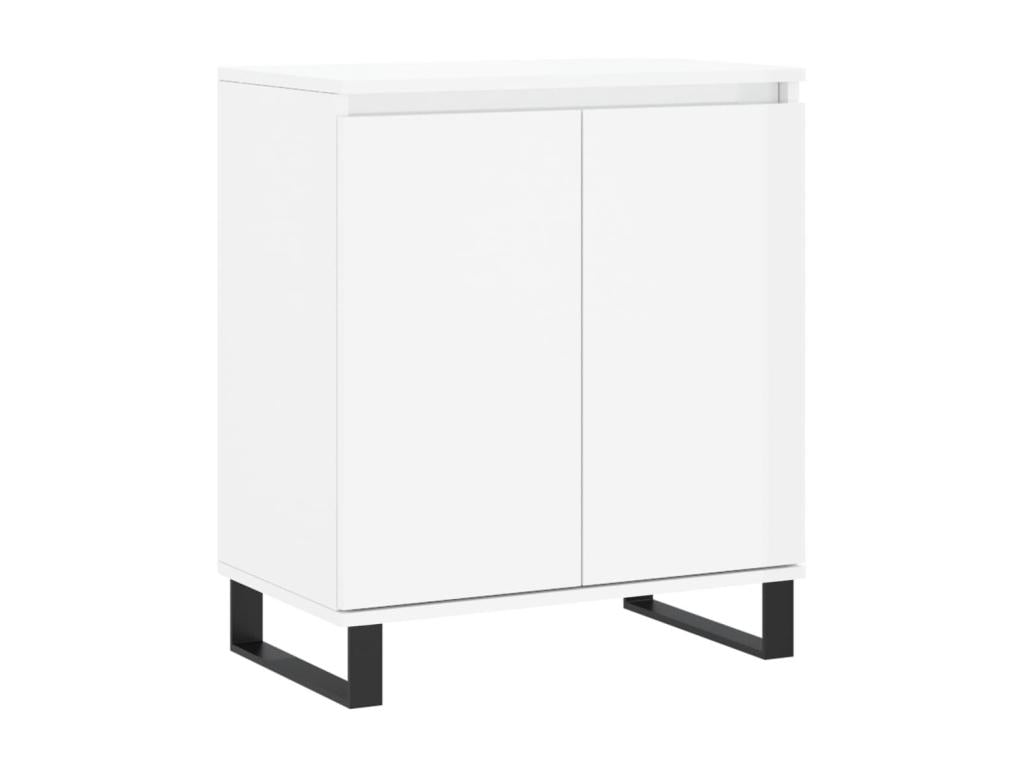 White Engineered Wood Sideboard, 60 x 35 x 70 cm