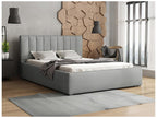 Gray Bed, 160 x 223 x 93 cm