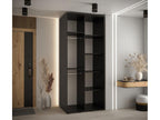 Black Wardrobe, 110 x 60 x 235.2 cm