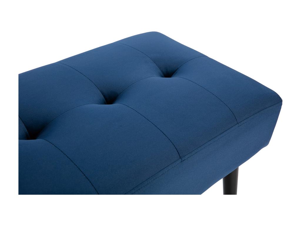 Blue Velvet Bench