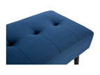 Blue Velvet Bench