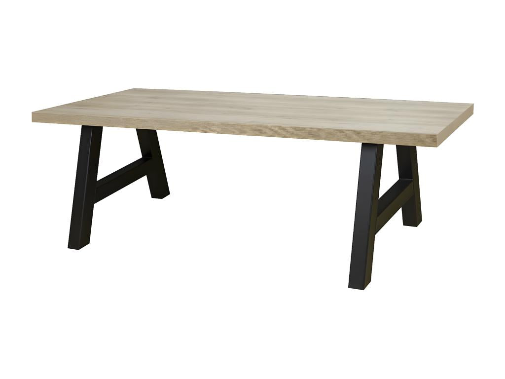 Brown Metal Table - dlz1766569306390