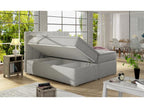Gray Fabric Bed, 140 x 200 cm