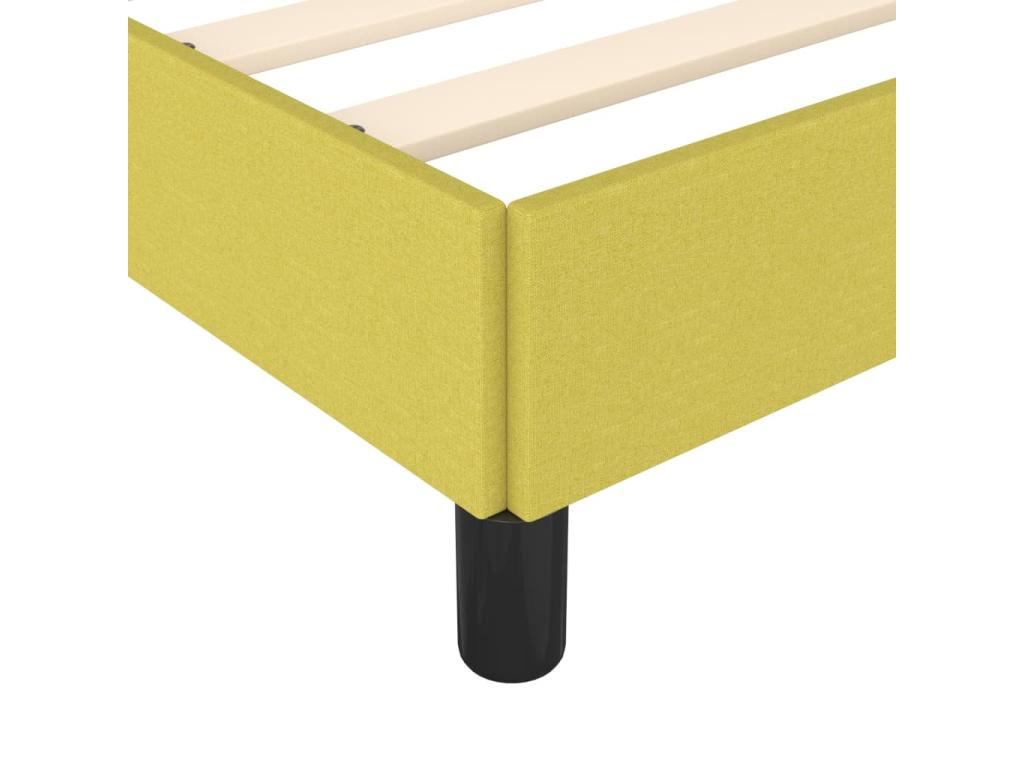 Green Fabric Bed Frame, 90 x 200 cm