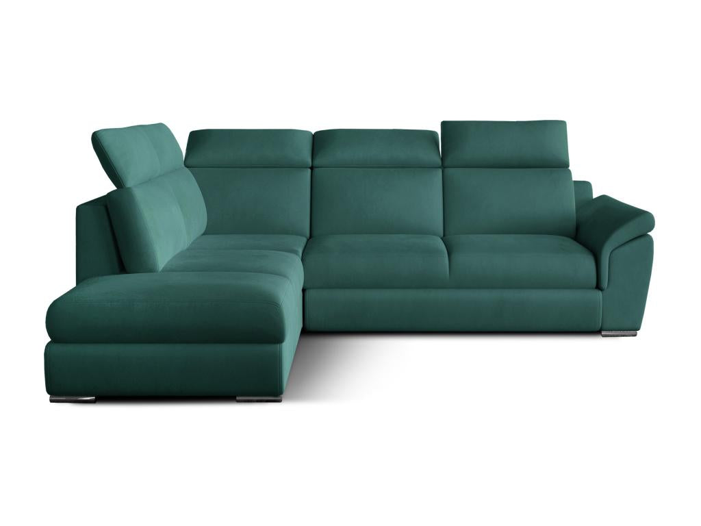 Blue Velvet Sofa Bed