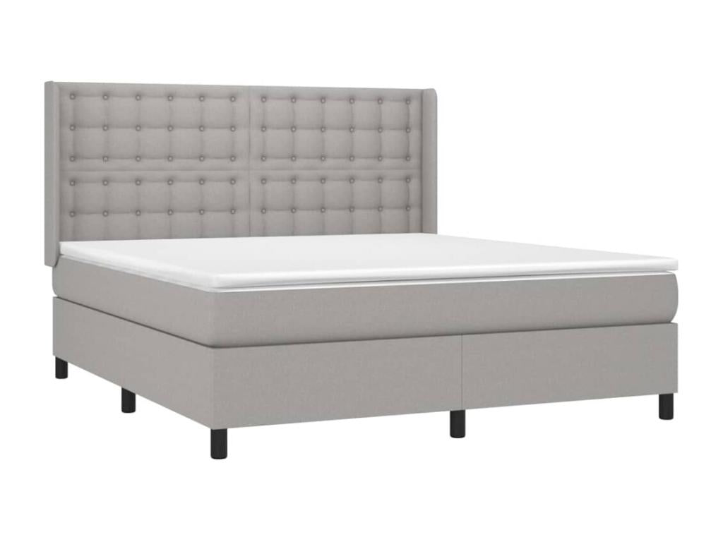 Gray Fabric Mattress, 180 x 200 cm